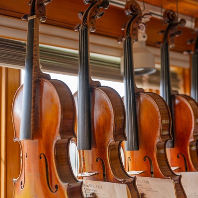 Finished instruments waiting to be found.<br>
