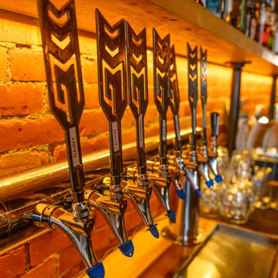 On Tap.<br>