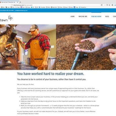 Secondary Landing Page