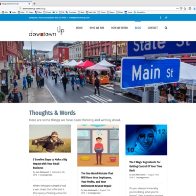 Blog Page