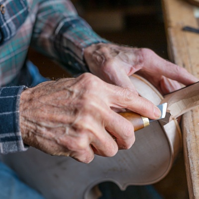 Hands at work.<br>